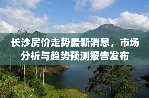 长沙房价走势最新消息，市场分析与趋势预测报告发布