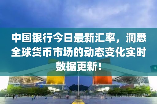 中国银行今日最新汇率，洞悉全球货币市场的动态变化实时数据更新！