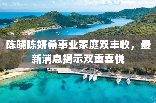 陈晓陈妍希事业家庭双丰收，最新消息揭示双重喜悦