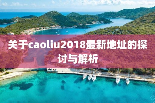 关于caoliu2018最新地址的探讨与解析