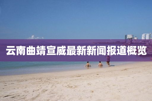 云南曲靖宣威最新新闻报道概览