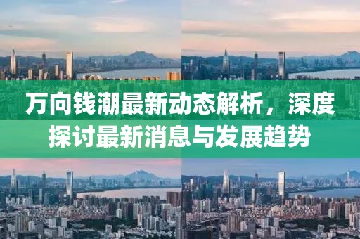 万向钱潮最新动态解析，深度探讨最新消息与发展趋势