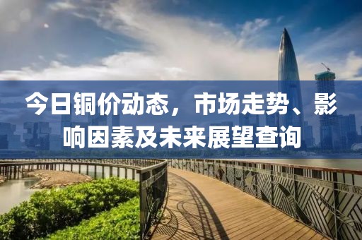 今日铜价动态，市场走势、影响因素及未来展望查询