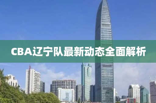 CBA辽宁队最新动态全面解析