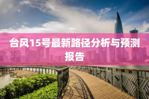 台风15号最新路径分析与预测报告